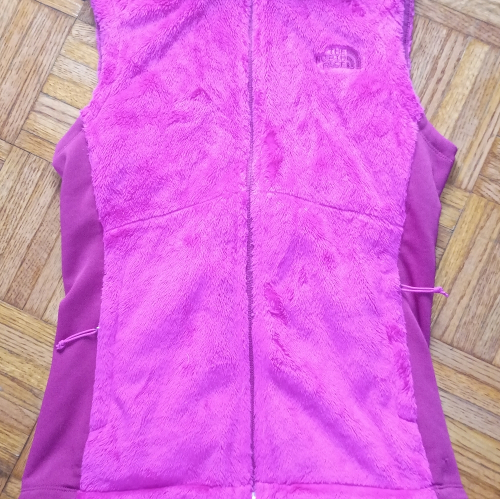 The North Face Magenta Fleece Vest